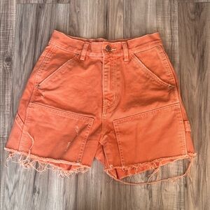 BDG Orange Women's Cargo Shorts